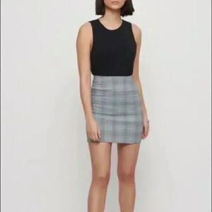 ✨🆕dynamite🆕✨ | Elle blue  plaid mini skirt